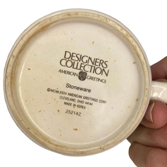 Vintage Coffee Mug Cup American Greetings Stoneware All Is Not Lost Office - Picture 6 of 8